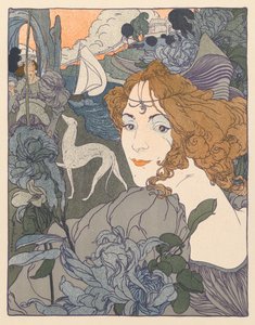 Takaisin, 1897. tekijältä Georges de Feure