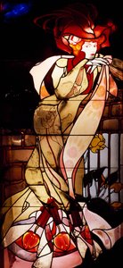 naishahmo tekijältä Georges de Feure