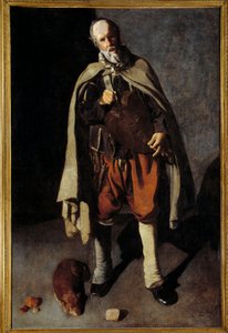 Vanha koira. Tornin Georgen maalaus (1593-1652) tekijältä Georges de La Tour