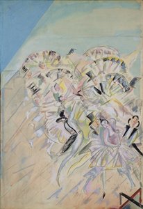 Lavasuunnittelu operettiin Girofle-Giroflia Ch. Lecocq, 1922