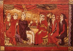 Katolilaisten ja itämaisten kristittyjen keskustelu, Atlas des Croisades, Akkon 1290 (23089306612). tekijältä Georgia Levan Ramishvili from Tbilisi