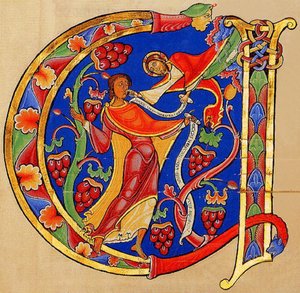 Jumala puhuttelee Jeremiaa, Winchesterin Raamattu, 1160-75 (22797800517).