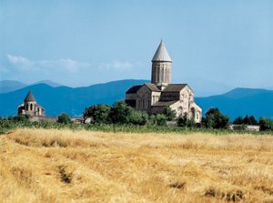Pyhän Yrjön katedraali, Alaverdi, Kakheti, Georgi tekijältä Georgian School