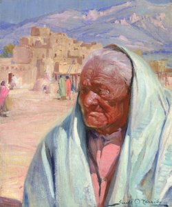 Antonio Concha, Taosin vanha mies, 1924. tekijältä Gerald Cassidy