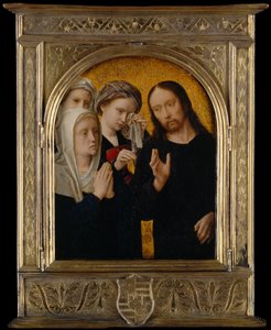 Kristus jättää äitinsä, n. 1500. tekijältä Gerard David