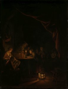 Yökoulu tekijältä Gerrit Dou