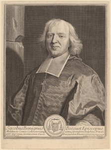 Jacques Benigne Bossuet tekijältä Gerard Edelinck after Hyacinthe Rigaud