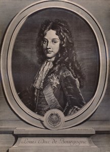 Louis, Burgundin herttua, Dauphin Ranskasta ja kuningas Ludvig XV:n isä, n. 1700 1894 tekijältä Gerard Edelnick