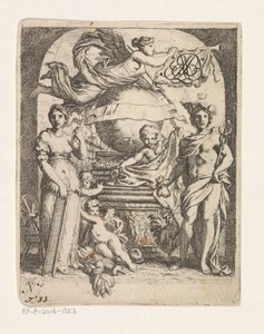 Mercury and the Weaving Art tekijältä Gerard de Lairesse