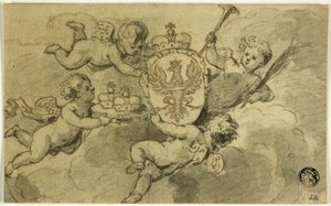 Putti ja vaakuna tekijältä Gerard de Lairesse