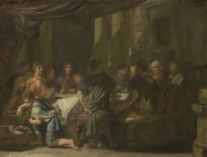 Viimeinen ehtoollinen tekijältä Gerard de Lairesse