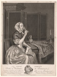 Paahtoleivän juominen. tekijältä Gerard ter Borch