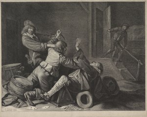 Puukotus tekijältä Gerard ter Borch