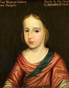 Oranssin prinssin William III:n muotokuva