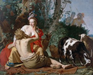 Granida ja Daifilo tekijältä Gerard van Honthorst