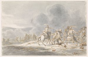 hevosurheilun taistelu tekijältä Gerardus Emaus de Micault