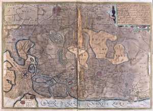Flanderi, Belgia (kaiverrus tekijältä Gerardus Mercator
