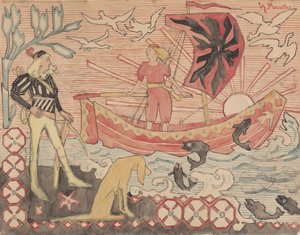 Pirteä laulu, noin 1892.
