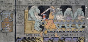 Viides sali - Munthe, Gerhard (1849-1929) - 1902-1904 - Öljy kankaalle - 62x128 - Kansallinen taidemuseo, Oslo
