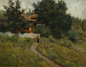 Nainen ja lapsi tekijältä Gerhard Peter Frantz Vilhelm Munthe