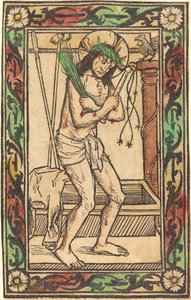 Kristus murheiden miehenä tekijältä German 15th Century