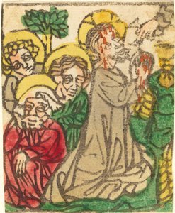 Kristus Öljymäellä tekijältä German 15th Century