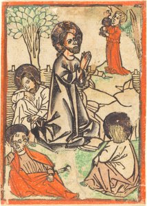 Kristus Öljymäellä tekijältä German 15th Century