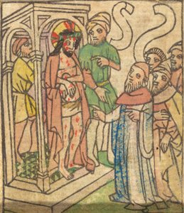 Ecce Homo [käänteinen] tekijältä German 15th Century