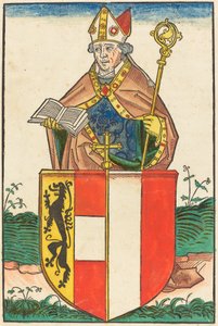 Friedrich Schaumbergin kreivi - Salzburgin piispa tekijältä German 15th Century