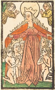 Madonna suojelijana tekijältä German 15th Century