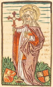 Pyhä Birgitta tekijältä German 15th Century