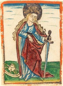 Pyhä Katariina tekijältä German 15th Century