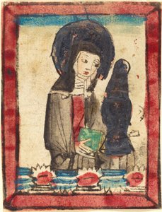 Pyhä Clara Assisilainen tekijältä German 15th Century