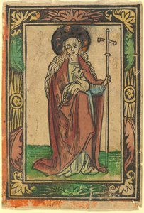 Pyhä Margaret tekijältä German 15th Century