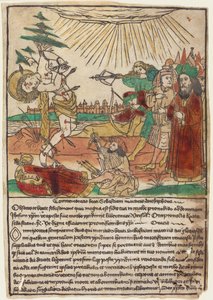 Pyhä Sebastian tekijältä German 15th Century
