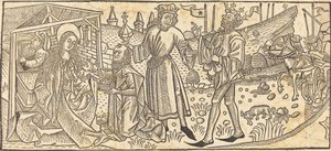 Maagien palvonta tekijältä German 15th Century
