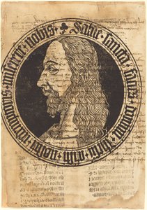 Kristuksen Pää tekijältä German 15th Century