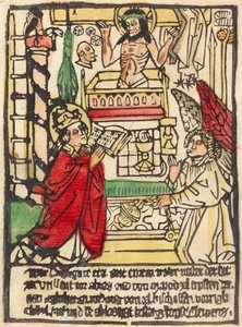 Pyhän Gregorian messu tekijältä German 15th Century