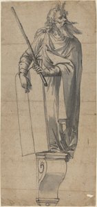 Mooseksen veistos tekijältä German 16th Century