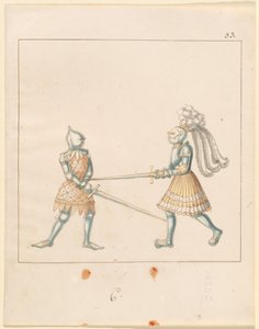 Freydal, The Book of Jousts and Tournament of Emperor Maximilian I: Combats on Foot (Jousts) (Nide III): Levy 163 tekijältä German 16th Century