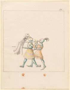 Freydal, The Book of Jousts and Tournament of Emperor Maximilian I: Combats on Foot (Jousts) (Nide III): Levy 165 tekijältä German 16th Century