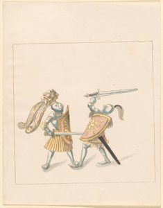 Freydal, The Book of Jousts and Tournament of Emperor Maximilian I: Combats on Foot (Jousts) (Nide III): Levy 161 tekijältä German 16th Century