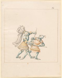 Freydal, The Book of Jousts and Tournament of Emperor Maximilian I: Combats on Foot (Jousts) (Nide III): Levy 164