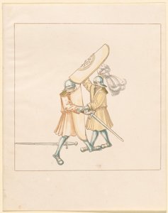 Freydal, The Book of Jousts and Tournament of Emperor Maximilian I: Combats on Foot (Jousts) (Nide III): Levy 156 tekijältä German 16th Century