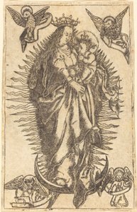 Madonna ja lapsi tekijältä German 16th Century