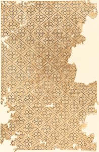Arkki kukka- ja timanttikuviolla tekijältä German 16th Century
