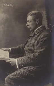 Ricardo Mahlligin muotokuva (s/w-valokuva) tekijältä German Photographer