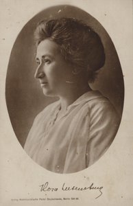 Rosa Luxemburg (s/w-kuva) tekijältä German Photographer