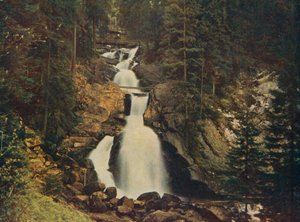 Tribergin vesiputoukset, Schwarzwald, Saksa (värikuva) tekijältä German Photographer