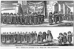 Juutalainen hääkulkue n. 1700 tekijältä German School